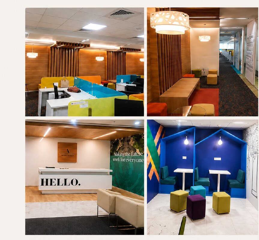 Modern corporate office interior